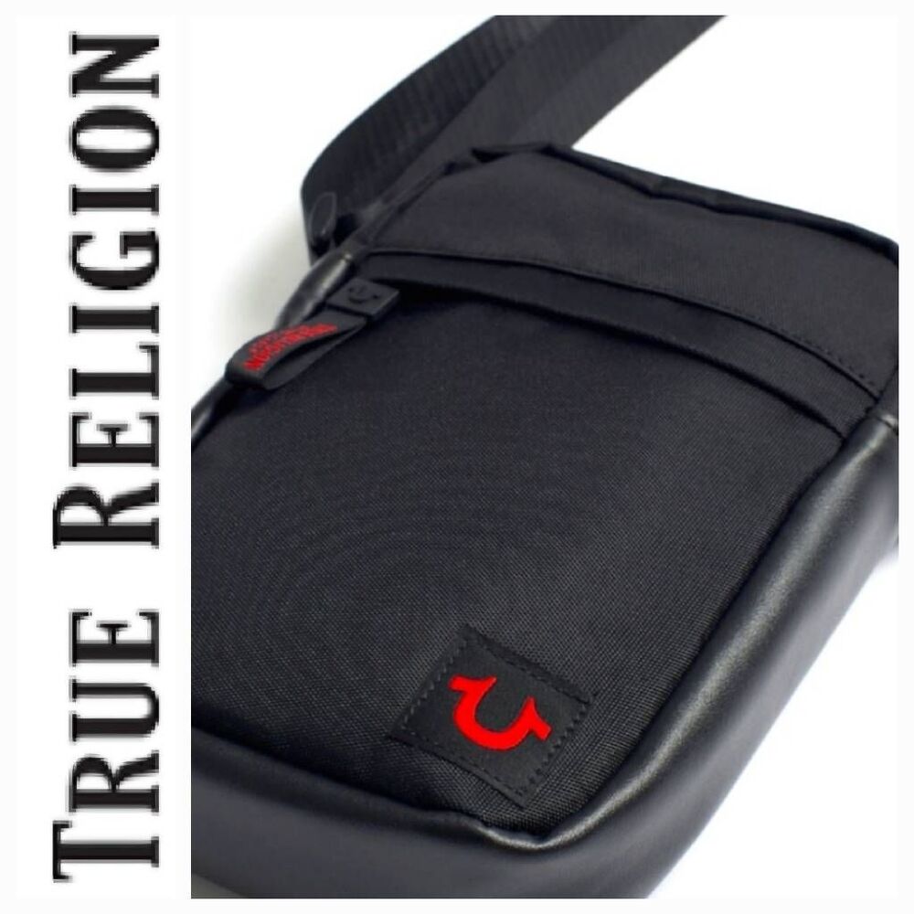 True Religion Logo Crossbody Bag